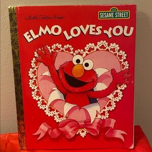 Elmo Loves You Sesame Street a Little Golden Book